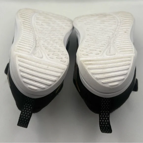 Nike Kids Black and Gold Sneakers - Picture 6 of 9